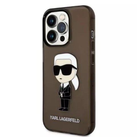 Etui Karl Lagerfeld KLHCP14LHNIKTCK do iPhone 14 Pro 6,1" hardcase Ikonik Karl Lagerfeld