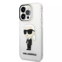 Etui Karl Lagerfeld KLHCP14LHNIKTCT do iPhone 14 Pro 6,1" hardcase Ikonik Karl Lagerfeld
