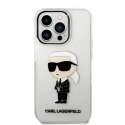 Etui Karl Lagerfeld KLHCP14LHNIKTCT do iPhone 14 Pro 6,1" hardcase Ikonik Karl Lagerfeld