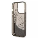 Etui Karl Lagerfeld KLHCP14LLCKVK do iPhone 14 Pro 6,1" hardcase Liquid Glitter Elong