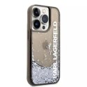 Etui Karl Lagerfeld KLHCP14LLCKVK do iPhone 14 Pro 6,1" hardcase Liquid Glitter Elong