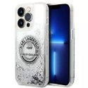 Etui Karl Lagerfeld KLHCP14LLCRSGRS do iPhone 14 Pro 6,1" hardcase Liquid Glitter RSG