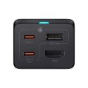 Ładowarka sieciowa Baseus GaN5 Pro 2xUSB-C + USB + HDMI, 67W (czarna)