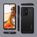 Spigen nakładka Rugged Armor do Xiaomi 11T 5G / 11T Pro 5G matowa czarna