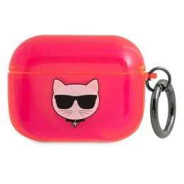 Karl Lagerfeld etui do Airpods Pro KLAPUCHFP różowe Choupette