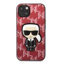 Karl Lagerfeld nakładka do iPhone 13 KLHCP13MPMNIKPI czerwona hard case Monogram Iconic Karl