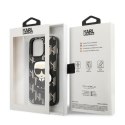 Karl Lagerfeld nakładka do iPhone 13 Pro KLHCP13LPMNIKBK czarna hard case Monogram Iconic Karl