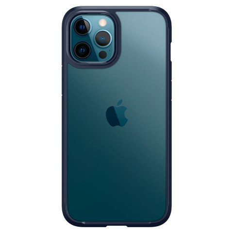 Spigen nakładka Ultra Hybrid do iPhone 12 / 12 Pro granatowa