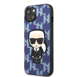 Karl Lagerfeld nakładka do iPhone 13 KLHCP13MPMNIKBL niebieska hard case Monogram Iconic Karl