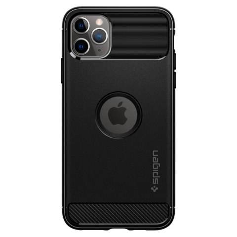 Spigen nakładka Rugged Armor do iPhone 11 Pro matt czarna