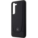 Mercedes nakładka do Samsung Galaxy S23 Plus MEHCS23MARMBK czarna HC Leather Urban