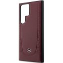 Mercedes nakładka do Samsung Galaxy S23 Plus MEHCS23MARMRE czerwona HC Leather Urban Bengale