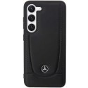 Mercedes nakładka do Samsung Galaxy S23 Ultra MEHCS23LARMBK czarna HC Leather Urban