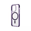 Etui UNIQ Combat do iPhone 14 Pro 6,1" Magclick Charging purpurowy/fig purple