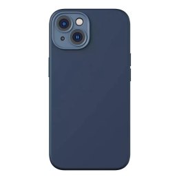 Zestaw ochronny Baseus Liquid Silica etui i szkło hartowane do iPhone 14 (niebieski)