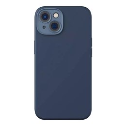 Zestaw ochronny Baseus Liquid Silica etui magnetyczne i szkło hartowane do iPhone 14 (niebieski)