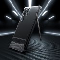 Spigen nakładka Rugged Armor do Samsung Galaxy S23 Ultra matowa czarna