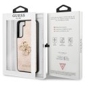 Guess nakładka do Samsung Galaxy S23 GUHCS23S4GMGPI różowa hardcase 4G Big Metal Logo