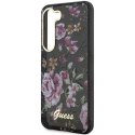 Guess nakładka do Samsung Galaxy S23 GUHCS23SHCFWSK czarna HC IML Flower