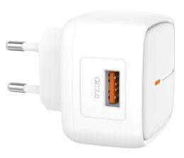 XO ładowarka sieciowa L59 QC 3.0 18W 1x USB biała