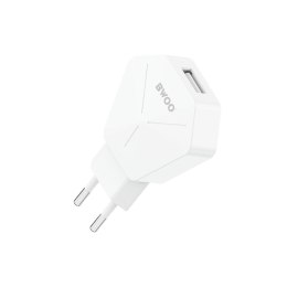 ŻBWOO ładowarka sieciowa CDA15 1x USB 2,4A biała