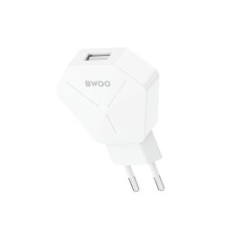 ŻBWOO ładowarka sieciowa CDA15 1x USB 2,4A biała