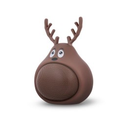 Forever głośnik Bluetooth Sweet Animal Deer Frosty brązowy ABS-100
