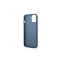 Guess nakładka do iPhone 13 6,1" GUHCP13MP4TPB niebieska hardcase 4G Triangle Logo Cardslot