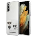Karl Lagerfeld nakładka do Samsung Galaxy S21 Plus G996 KLHCS21MCKTR hardcase transparentna Karl & Choupette