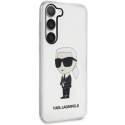 Karl Lagerfeld nakładka do Samsung Galaxy S23 KLHCS23SHNIKTCT transparentna HC IML NFT Ikonik