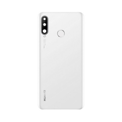 Klapka baterii Huawei P30 Lite 48Mpix 02352RQB biała oryginał