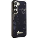 Guess nakładka do Samsung Galaxy S23 Plus GUHCS23MHTMRSK czarna HC IML Golden Marble