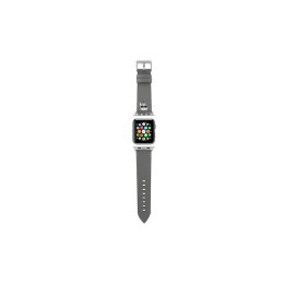 Karl Lagerfeld nakładka do 38 / 40 KLAWMOKHG Apple Watch Strap Saffiano KH srebrna