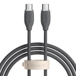 Baseus kabel Jelly Liquid PD USB-C - USB-C 1,2 m czarny 100W