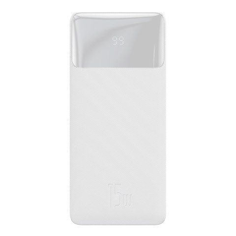 Baseus power bank Bipow 15W 20000mAh biały