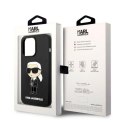 Karl Lagerfeld nakładka do iPhone 14 Plus 6,7" KLHCP14MSNIKBCK czarna hardcase Silicone NFT Ikonik