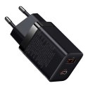 Ładowarka sieciowa Baseus Super Si Pro Quick Charger USB + USB-C QC 3.0 PD 30W Czarna