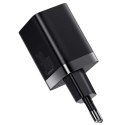 Ładowarka sieciowa Baseus Super Si Pro Quick Charger USB + USB-C QC 3.0 PD 30W Czarna