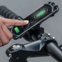 Uchwyt rowerowy silikonowy RockBros LF436BK na rower na kierownicę do telefonu Czarny