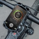 Uchwyt rowerowy silikonowy RockBros LF436BK na rower na kierownicę do telefonu Czarny