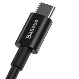 Baseus Superior kabel USB Type C - USB Type C kabel rychlé nabíjení Quick Charge / Power Delivery / FCP 100W 5A 20V 1m černý (CA