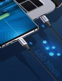 UGREEN kabel USB Type C kabel - USB Type C Quick Charge 480 Mbps 60 W 3 A 1 m černo-šedý (US261 50150)