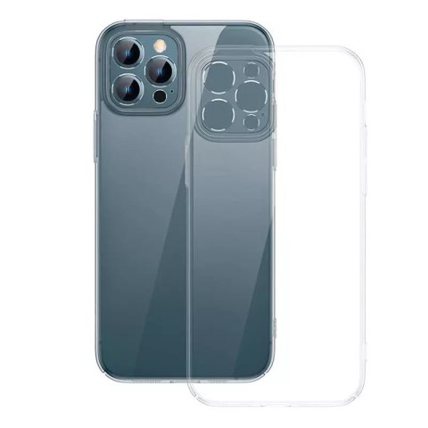 Baseus Crystal Protection Set Transparentní pouzdro a tvrzené sklo pro iPhone 12 Pro (ultra tenký)