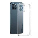 Baseus Crystal Protection Set Transparentní pouzdro a tvrzené sklo pro iPhone 12 Pro (ultra tenký)