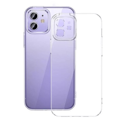 Baseus Crystal Protection Set Transparentní pouzdro a tvrzené sklo pro iPhone 12 (ultra tenký)