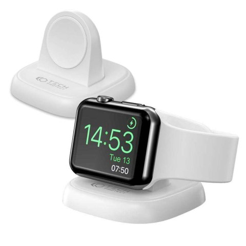 Indukční nabíječka pro Apple Watch Qi Wireless Charger Stand White