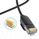Ugreen kabel Ethernet propojovací kabel RJ45 Cat 6A UTP 1000 Mb/s 10 m černý (70656)