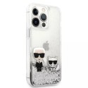 Etui Karl Lagerfeld KLHCP13XGKCS pro iPhone 13 Pro Max 6,7" pevný obal Liquid Glitter Karl