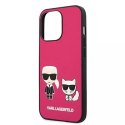 Etui Karl Lagerfeld KLHCP13XPCUSKCP pro iPhone 13 Pro Max 6,7" pevný obal Ikonik Karl