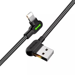 Kabel USB-Lightning, Mcdodo CA-4673, šikmý, 1,8 m (černý)